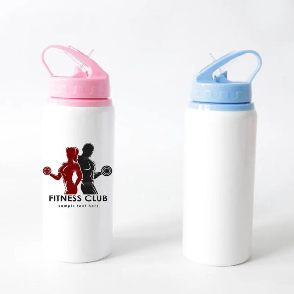 Kids 600ML Bottle with Straw - Image 3